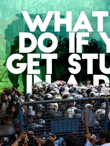 This is an image that explains What to do if you get in a riot